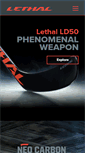 Mobile Screenshot of lethalhockey.com